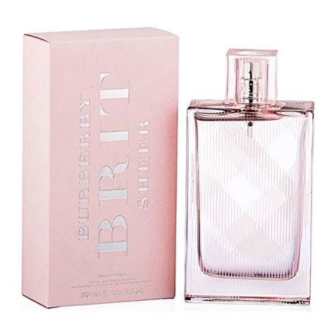 burberry brit sheer eau de to|Burberry Brit sheer 100 ml.